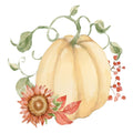 Fall Cottage Garden VI Mural Wallpaper - pure wallpaper artwork