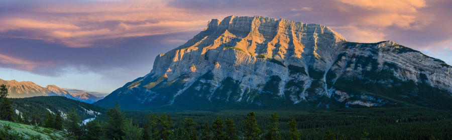 Bow River Valley Mural Wallpaper