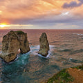 Sunset Sentinels Mural Wallpaper - pure wallpaper artwork