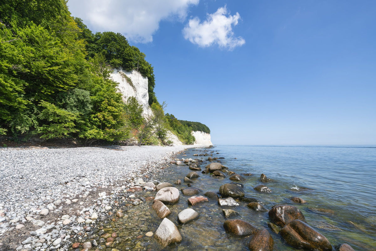 Chalk Cliffs Mural Wallpaper - pure wallpaper artwork