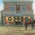Cowboy Christmas Mural Wallpaper - pure wallpaper artwork