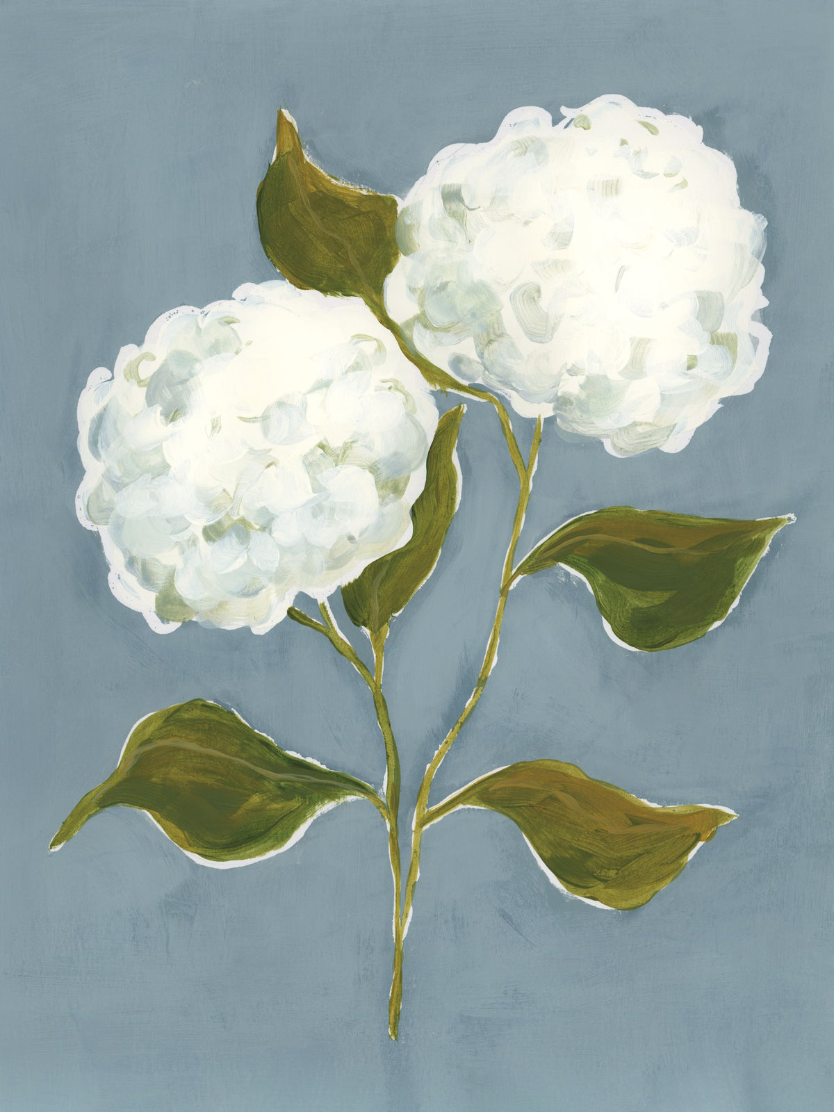 Dusty Blue Hydrangea I Mural Wallpaper - pure wallpaper artwork