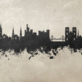 Inverness Scotland Skyline Concrete Mural Wallpaper - pure wallpaper artwork