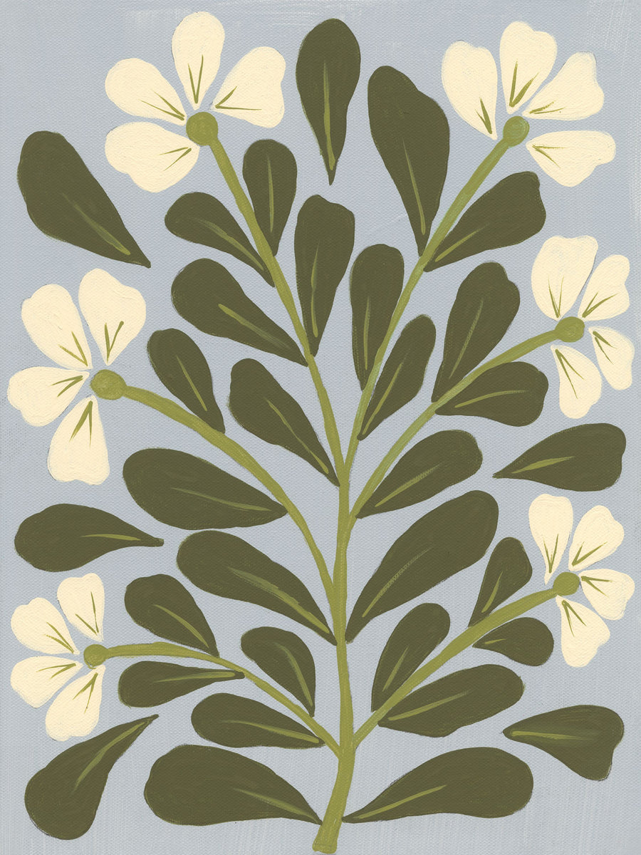 Botanical Bliss I Mural Wallpaper