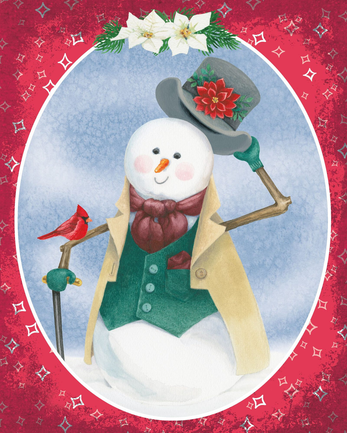 Main Street Christmas VI Mural Wallpaper - pure wallpaper artwork