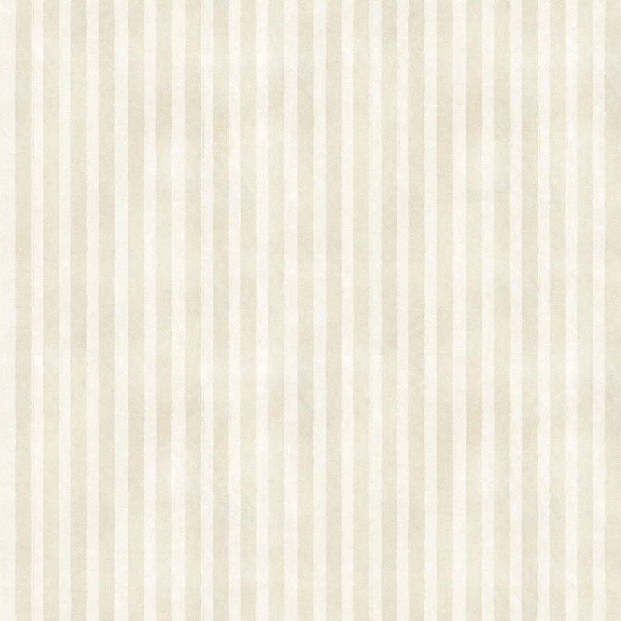 Seeing Stripes Beige Beige Mural Wallpaper