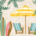 Beach Day I Mural Wallpaper - pure wallpaper artwork