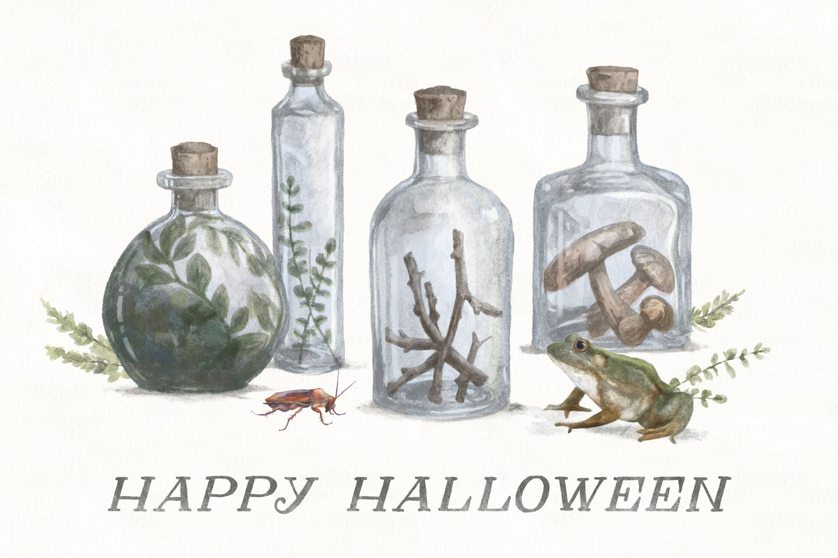 Spooky Halloween I Color Mural Wallpaper - pure wallpaper artwork