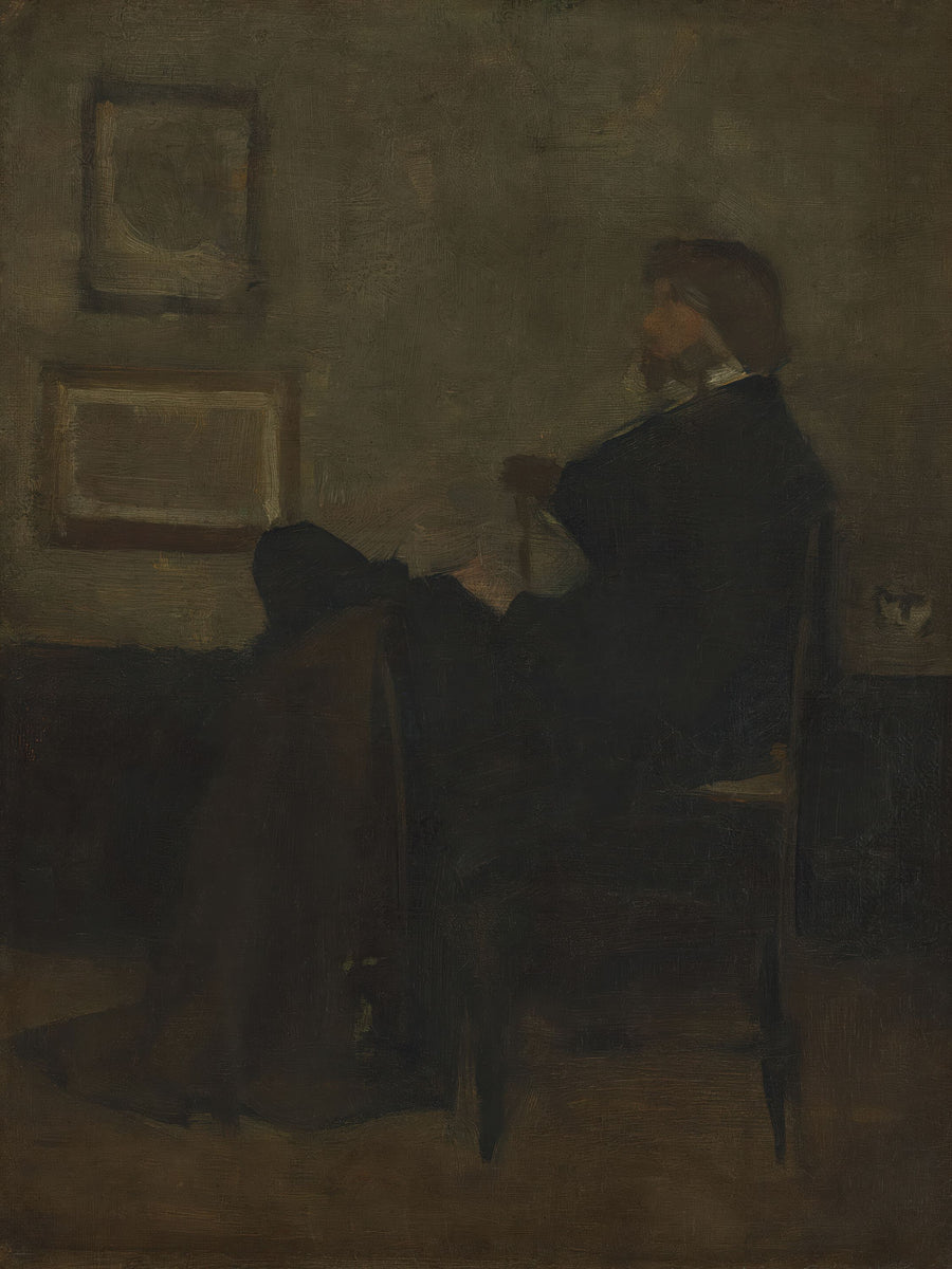 Portrait of Thomas Carlyle Mural Wallpaper