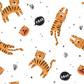 Tiger Roar Mural Wallpaper - pure wallpaper artwork