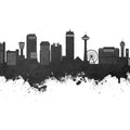 Niagara Falls Skyline Black & White Mural Wallpaper - pure wallpaper artwork