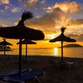 Magaluf Sunrise Mural Wallpaper - pure wallpaper artwork