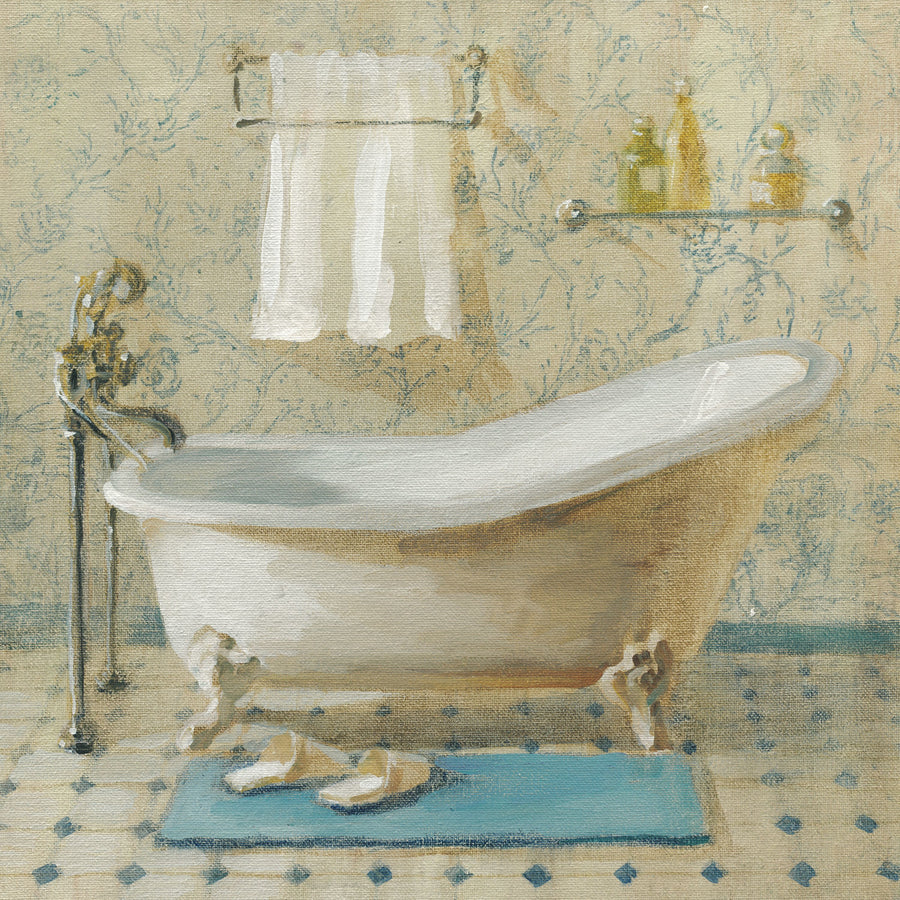 Victorian Bath III Mural Wallpaper - Warm Tone