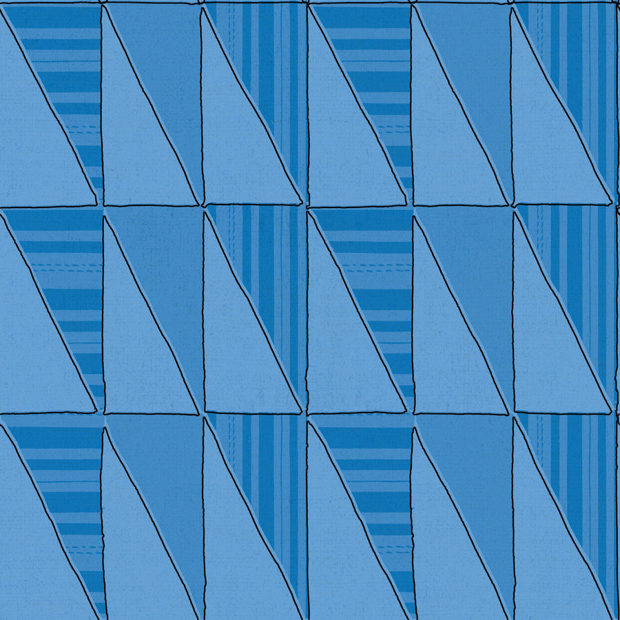Seafood Shanty Baby Blue III Mural Wallpaper