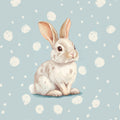 Rabbit Study Mural Wallpaper - pure wallpaper artwork