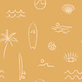 Surf's Up Mural Wallpaper - pure wallpaper artwork
