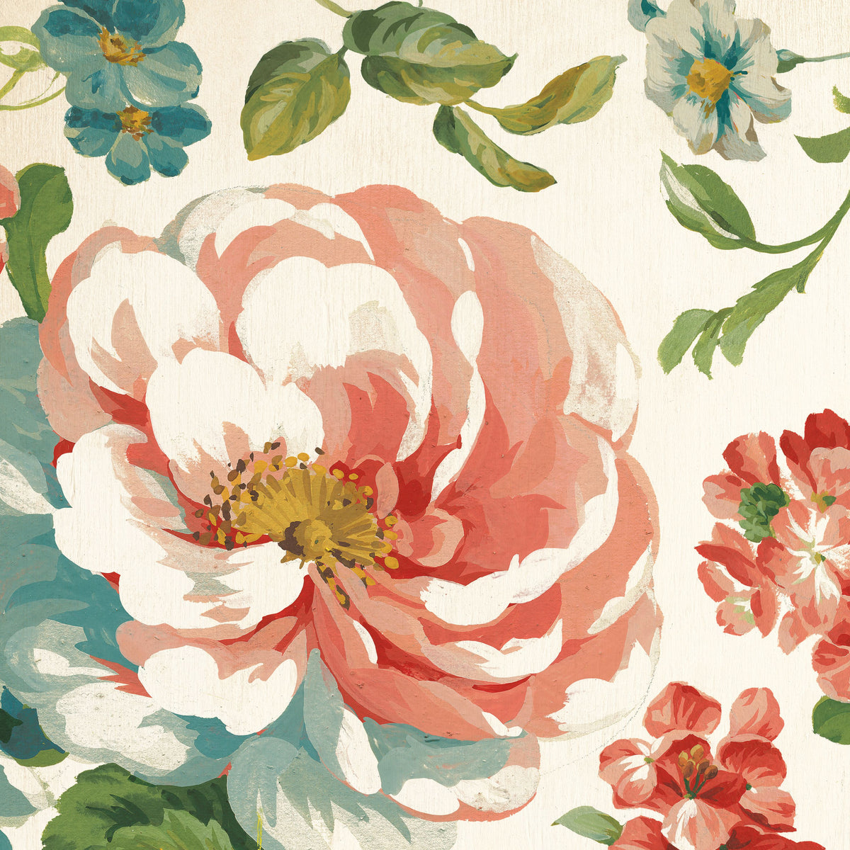 Elegant Floral III Mural Wallpaper - pure wallpaper artwork