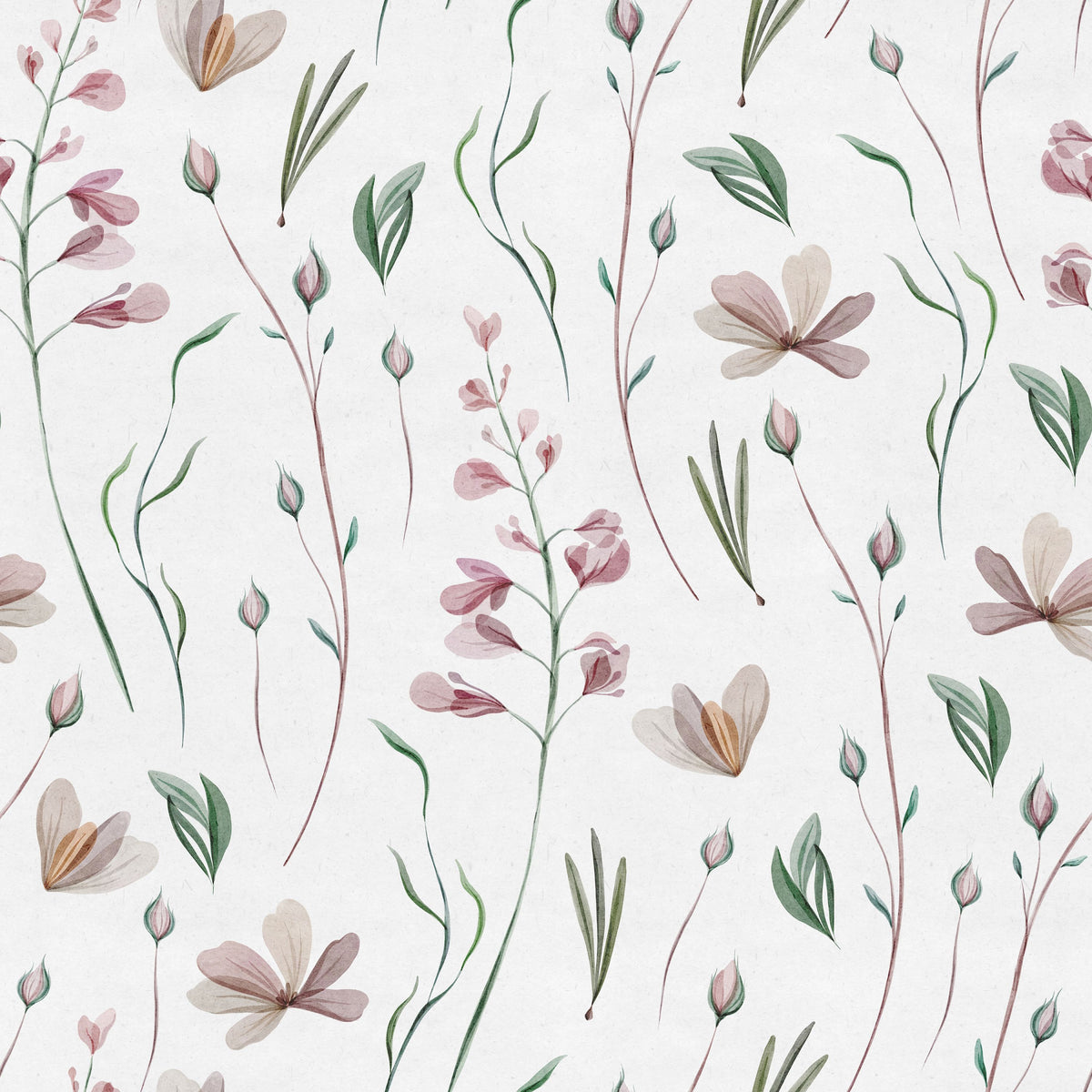 Flowers of Cedeira Mural Wallpaper - pure wallpaper artwork