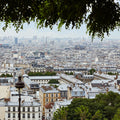 Paris Skyline From Montmartre Mural Wallpaper - pure wallpaper artwork