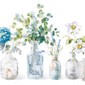 Beach Flowers I Mural Wallpaper - pure wallpaper artwork