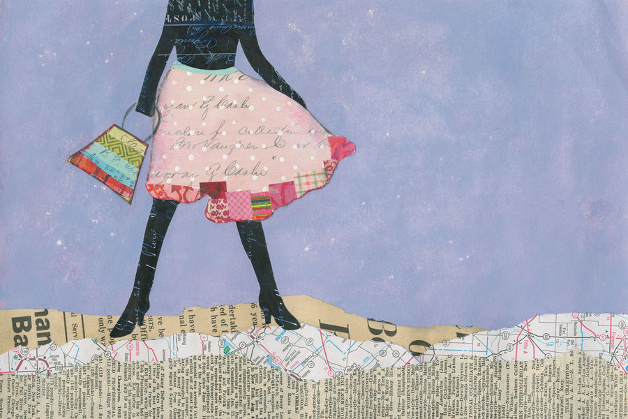 Flirty Skirts III Mural Wallpaper