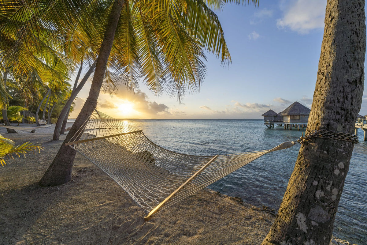 Tikehau Sunset Mural Wallpaper - pure wallpaper artwork