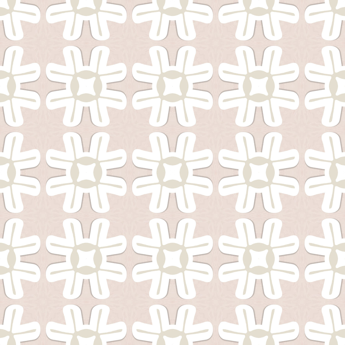 Zelij Flowers Mural Wallpaper - pure wallpaper artwork