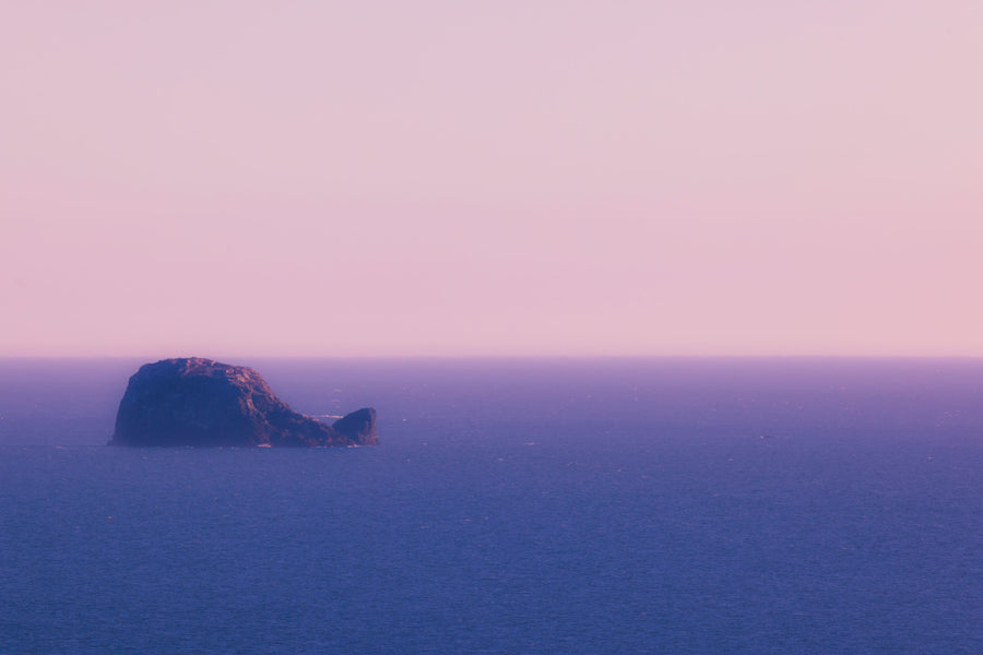 Whale Rock Mural Wallpaper