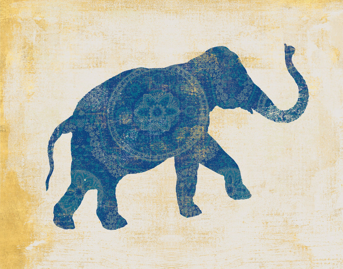 Raja Elephant I Mural Wallpaper - pure wallpaper artwork