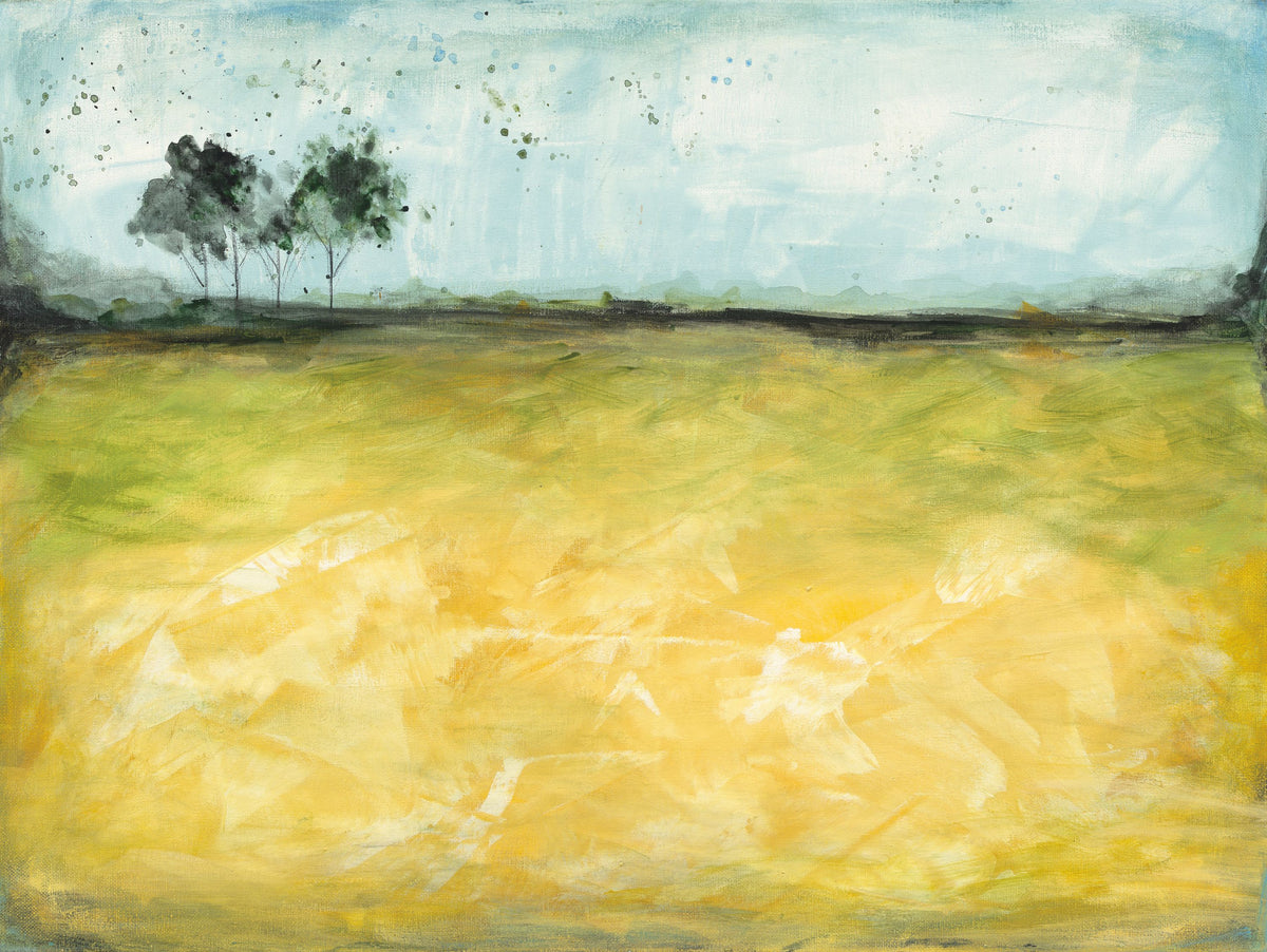 Over the Meadow Mural Wallpaper - pure wallpaper artwork