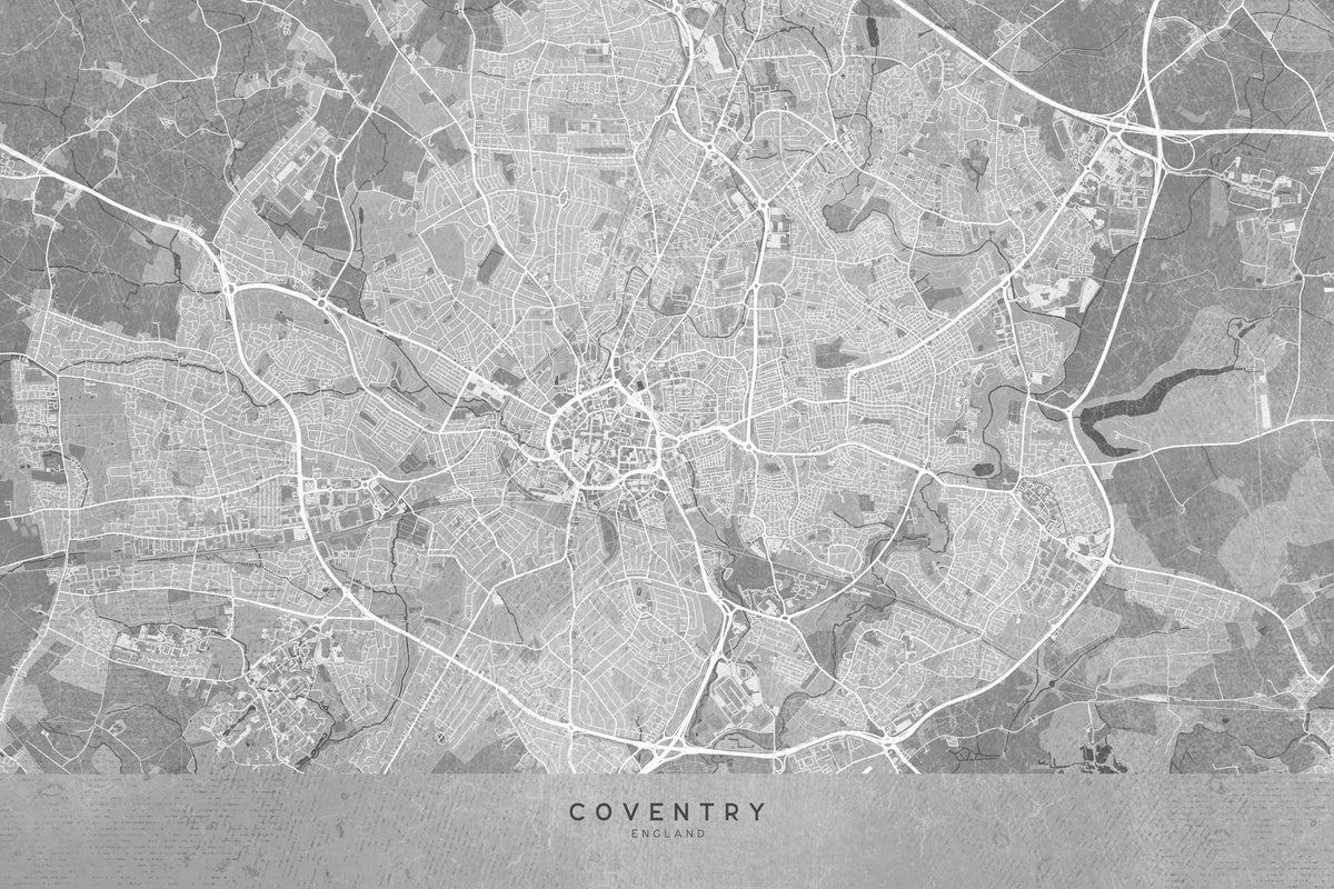 Coventry Grey Mural Wallpaper - pure wallpaper artwork