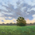 Tree At Sunset Mural Wallpaper - pure wallpaper artwork