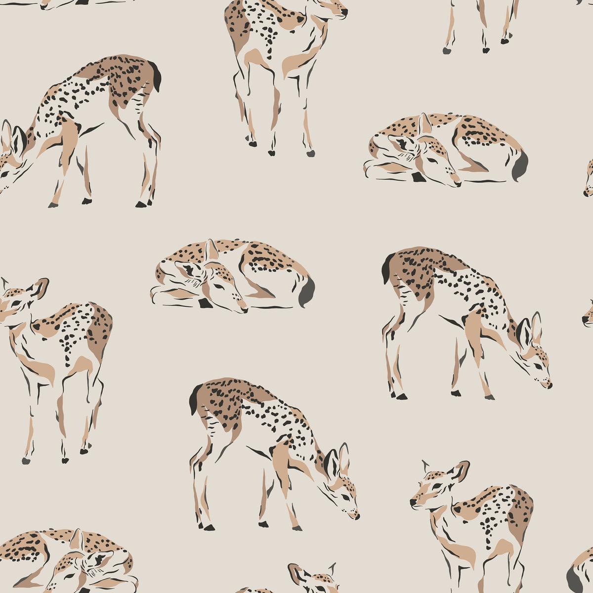 Sacred Deer Mural Wallpaper - pure wallpaper artwork