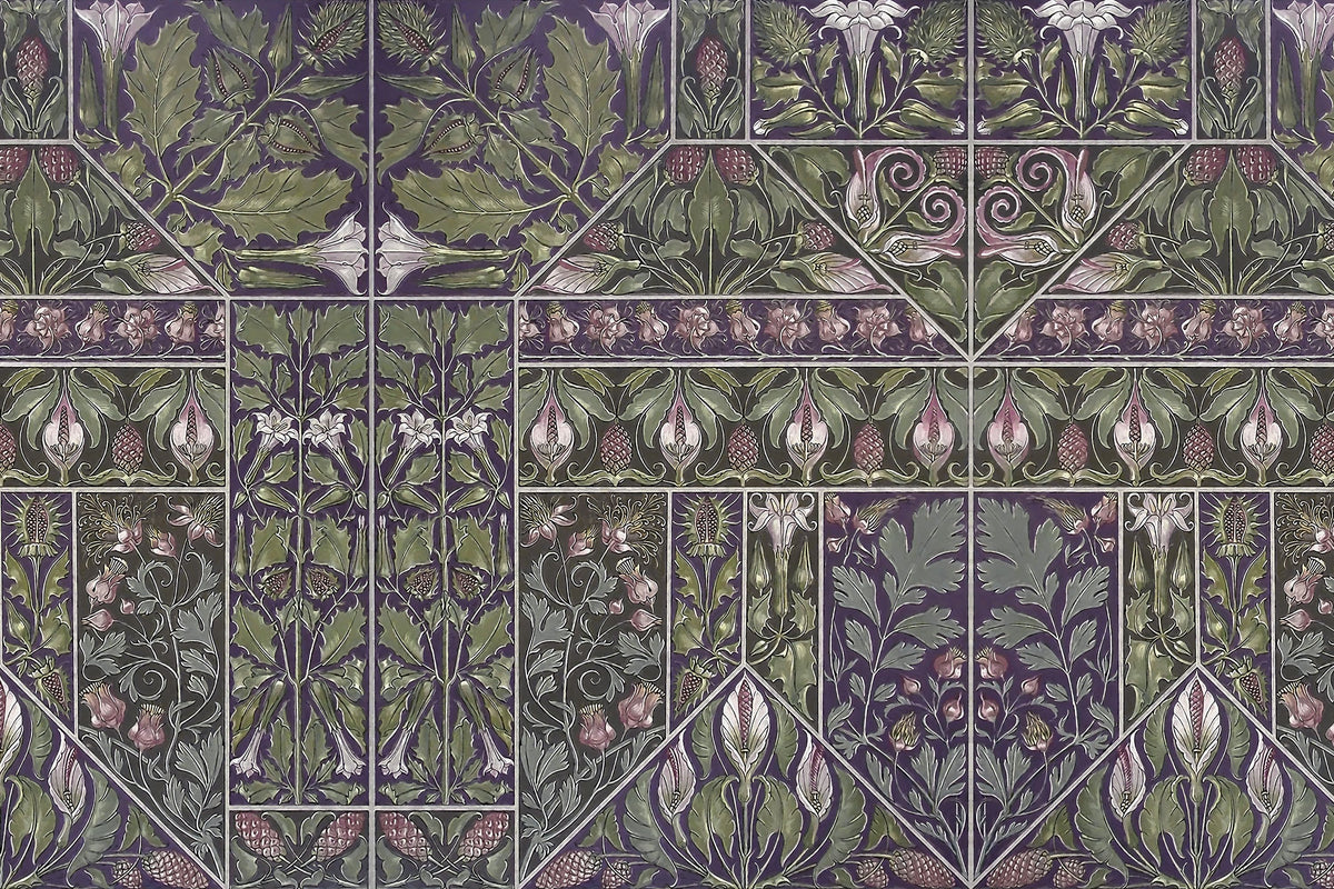 Floral Mood Bright Mural Wallpaper - pure wallpaper artwork