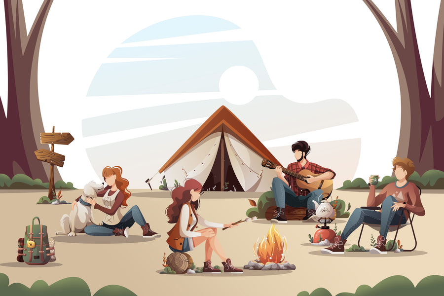 Travel the Woods Mural Wallpaper