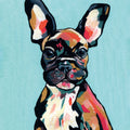 Stanley the French Bulldog Mural Wallpaper - pure wallpaper artwork