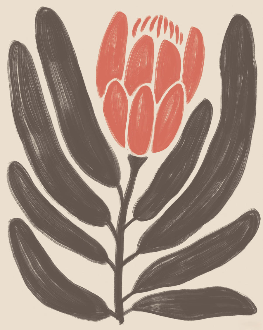 Simple Flowers I Mural Wallpaper