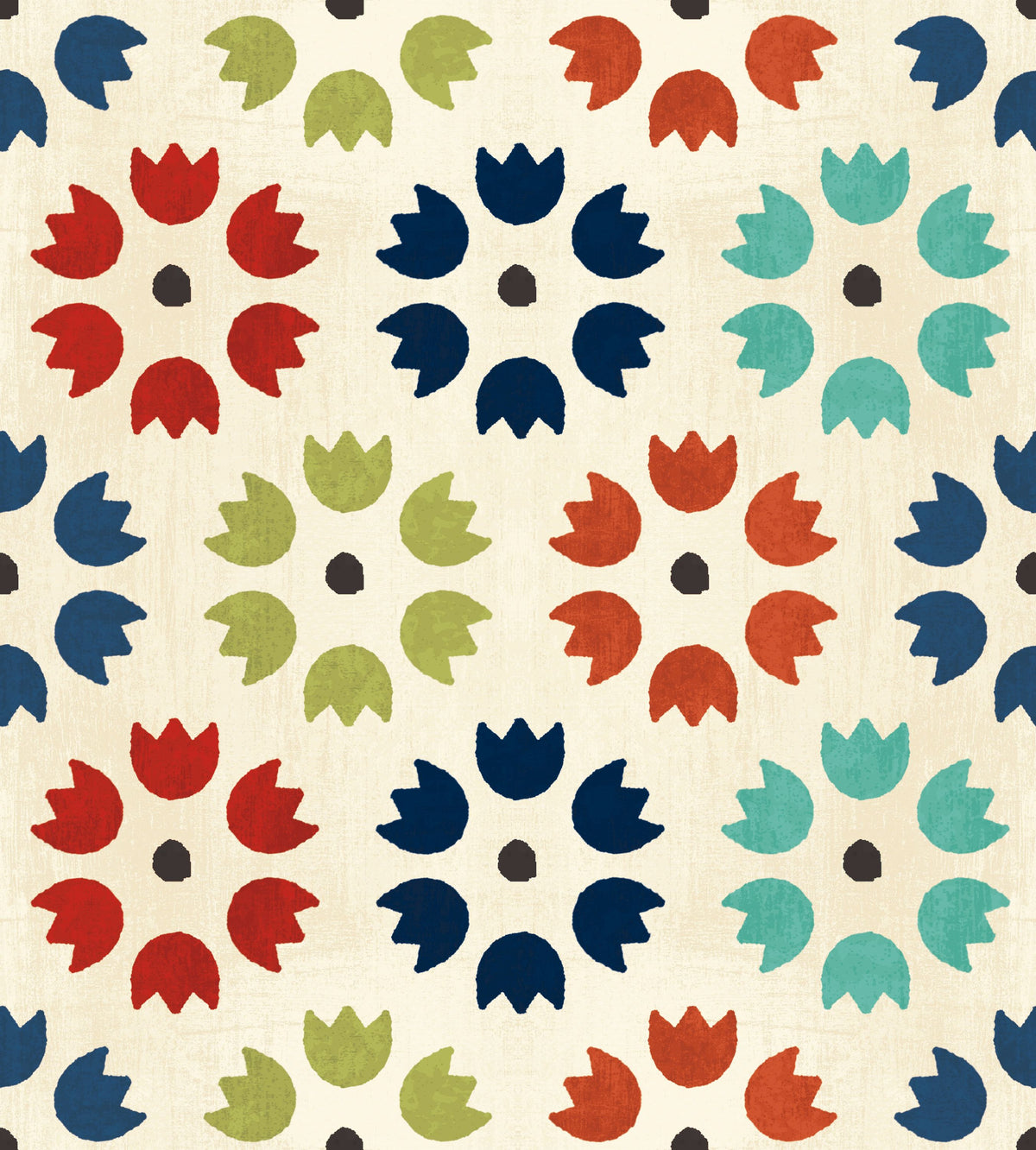 La Vida Flowers Mix Mural Wallpaper - pure wallpaper artwork