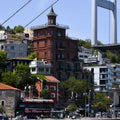 Historic Bridge Cityscape Mural Wallpaper - pure wallpaper artwork