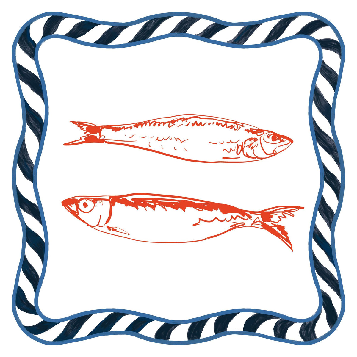 Sea Doodles I Mural Wallpaper - pure wallpaper artwork