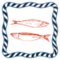 Sea Doodles I Mural Wallpaper - pure wallpaper artwork