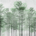 Bamboo Forest Mural Wallpaper - pure wallpaper artwork
