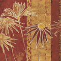Flowers on Spice Mural Wallpaper - pure wallpaper artwork