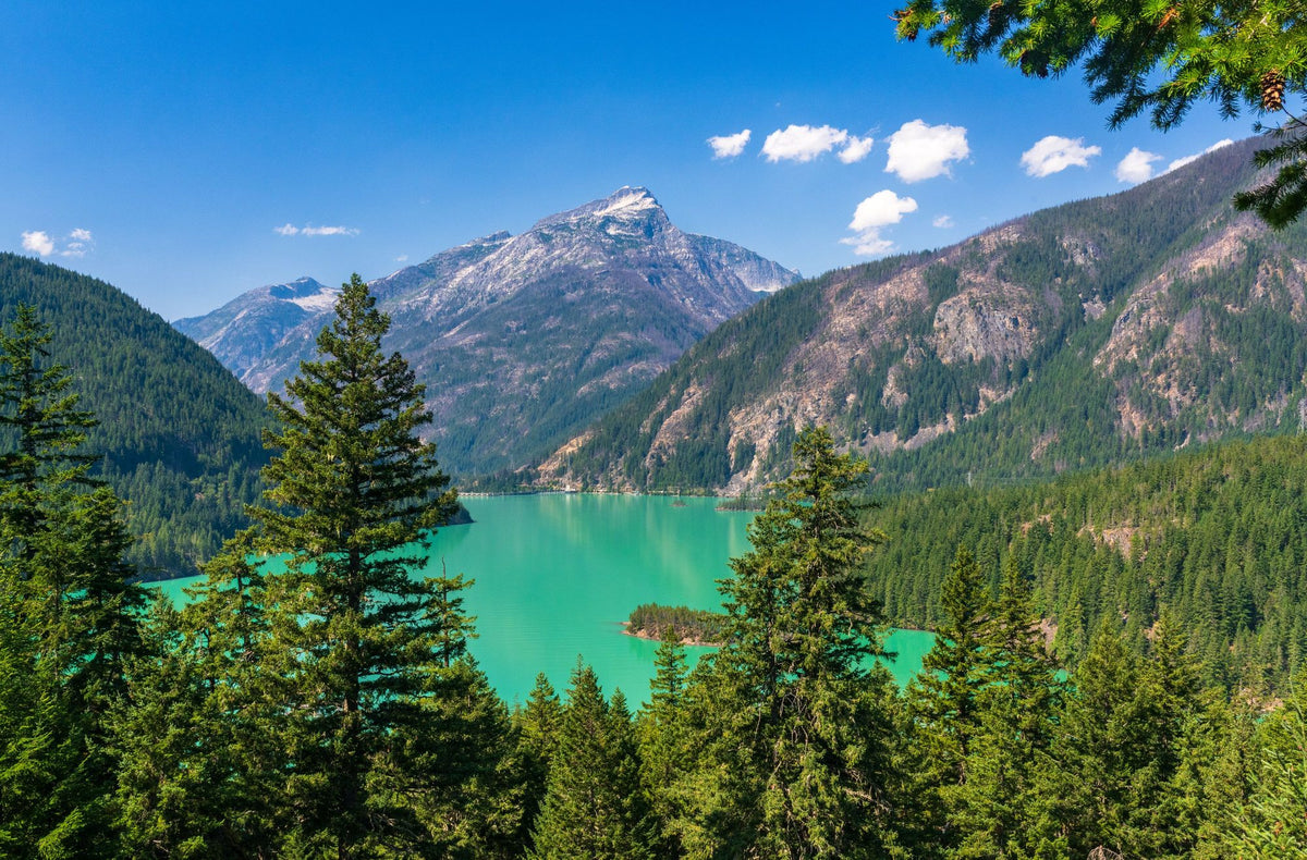 Diablo Lake I Mural Wallpaper - pure wallpaper artwork