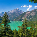 Diablo Lake I Mural Wallpaper - pure wallpaper artwork
