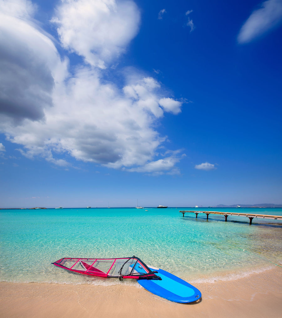 Windsurf Ready Mural Wallpaper