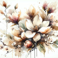 Blooming Elegantly Mural Wallpaper - pure wallpaper artwork