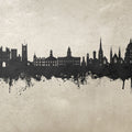 Lancaster England Skyline Concrete Mural Wallpaper - pure wallpaper artwork