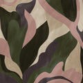 Dynamic Fields, Forest Green & Rose Mural Wallpaper - pure wallpaper artwork