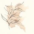 Boho Botanical VI Mural Wallpaper - pure wallpaper artwork